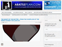Tablet Screenshot of abattleplan.com